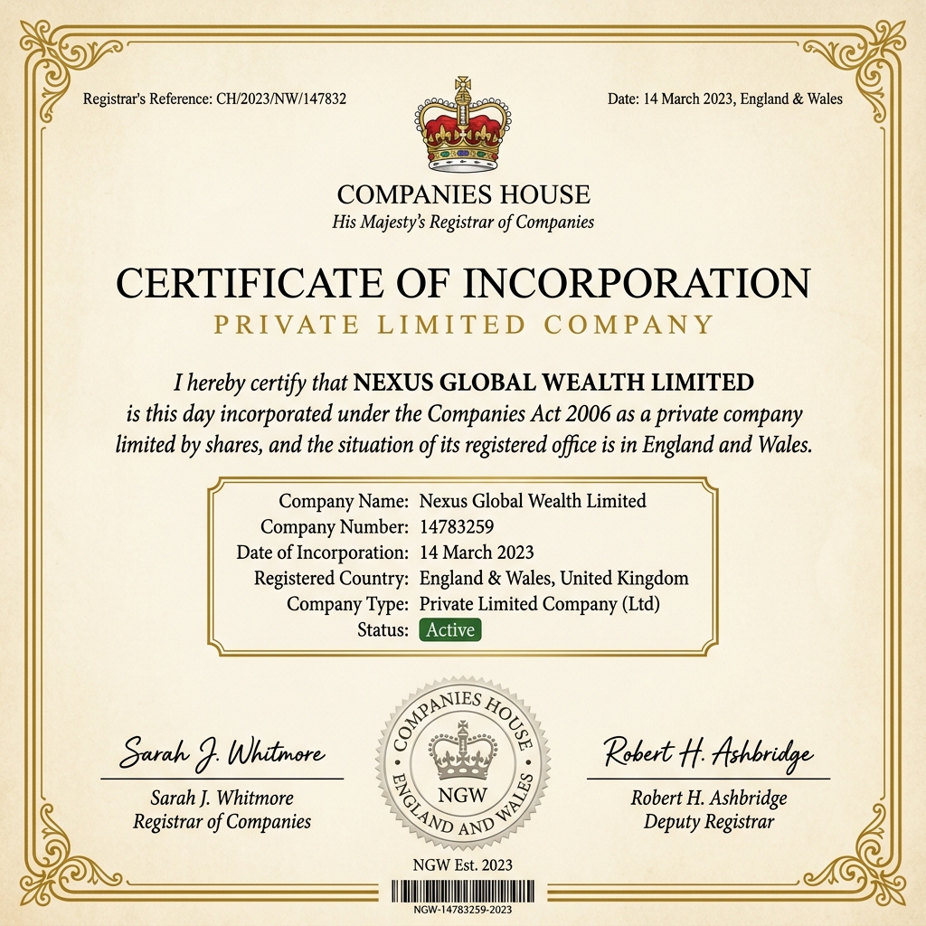 UK Certificate